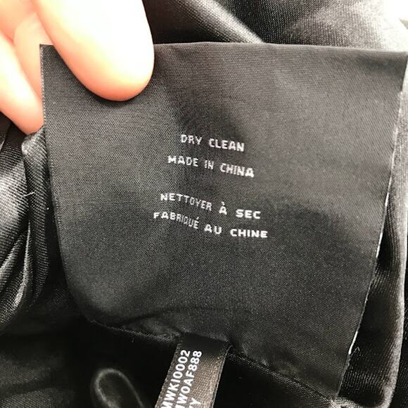 Andrew Marc New York Saros Faux Sherpa Jacket M Flap Pockets Zip Up Long Sleeve - Picture 5 of 6